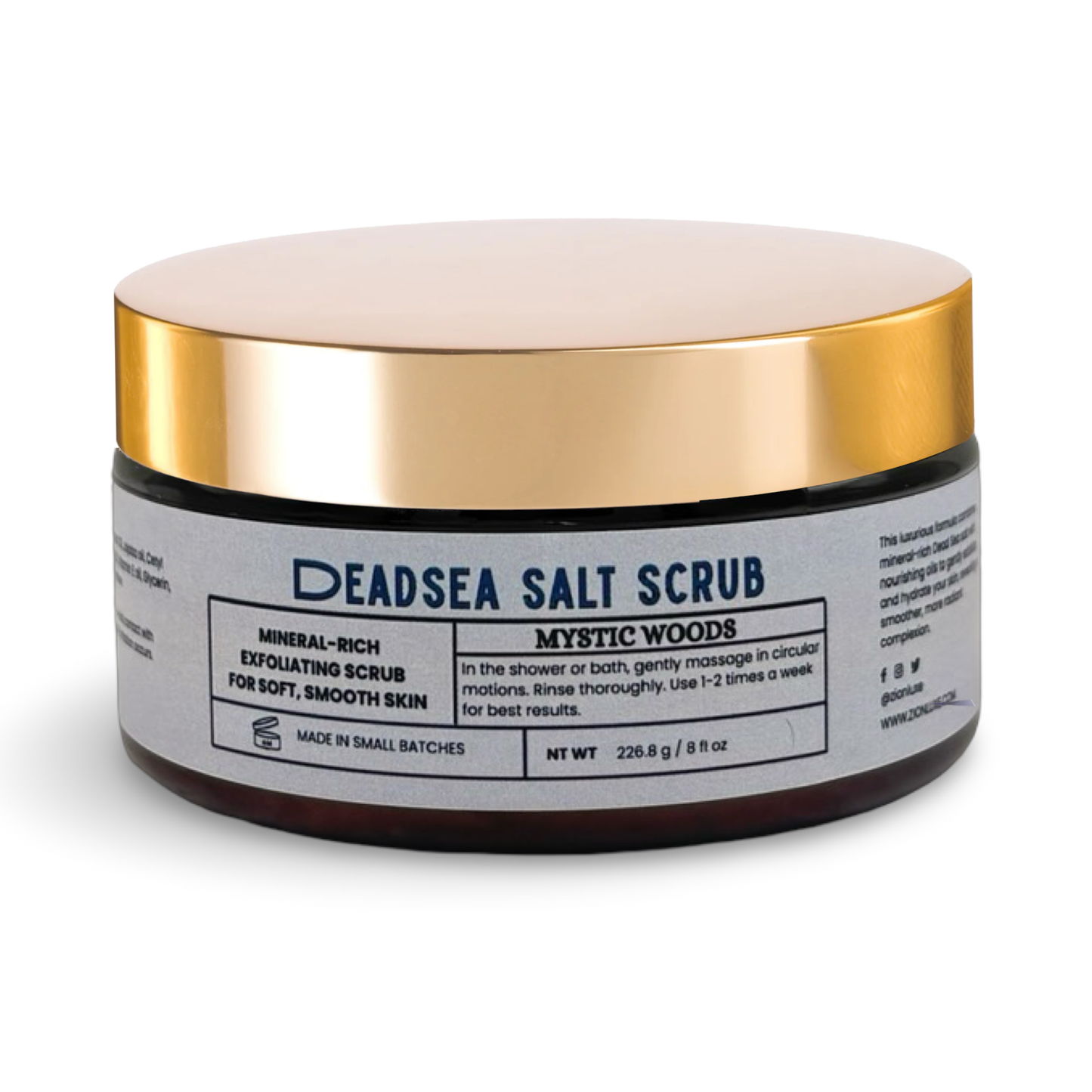 Mystic Woods Dead Sea salt scrub