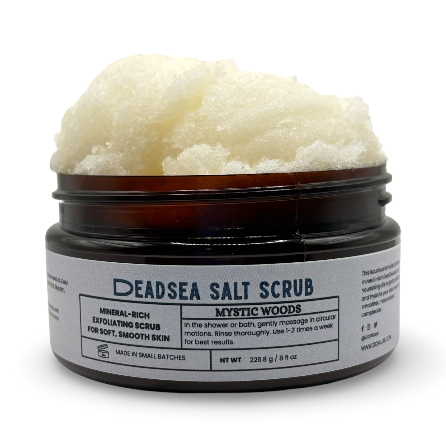 Mystic Woods Dead Sea salt scrub