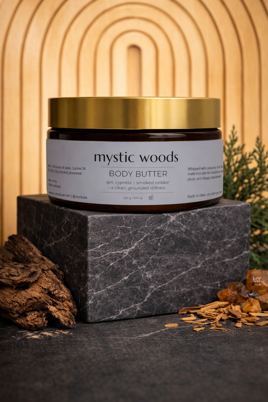 Mystic Woods Whipped Oat Body Butter – For Dry, Sensitive & Itchy Skin (8oz)