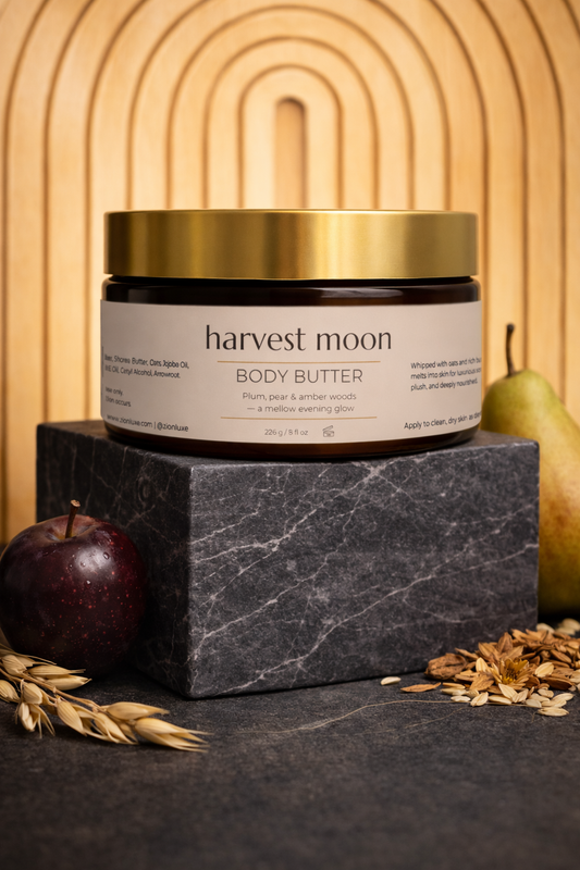 Harvest Moon Whipped Oat Body Butter – For Dry, Sensitive & Itchy Skin (8oz)