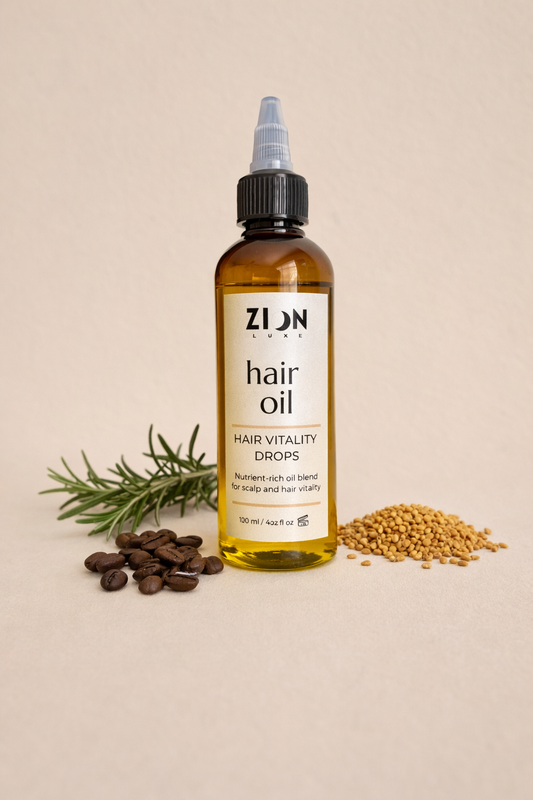Hair Oil for Scalp & Hair Vitality – Nutrient-Rich Growth Support (4 oz)