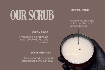 Oat Cloud Dead Sea Salt Scrub