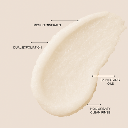 Harvest Glow Dead Sea salt scrub