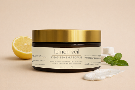 Lemon Veil Dead Sea Salt Scrub
