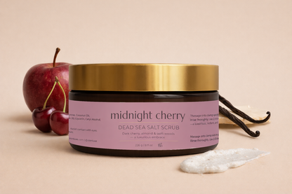 Midnight Cherry Dead Sea Salt Scrub