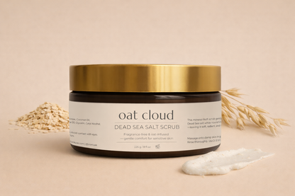 Oat Cloud Dead Sea Salt Scrub